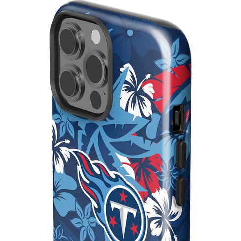NFL Tennessee Titans Tropical Print iPhone 13 Pro Max Impact Case