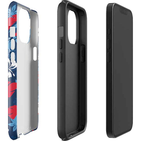 NFL Tennessee Titans Tropical Print iPhone 13 Pro Max Impact Case
