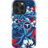 NFL Tennessee Titans Tropical Print iPhone 14 Pro Impact Case