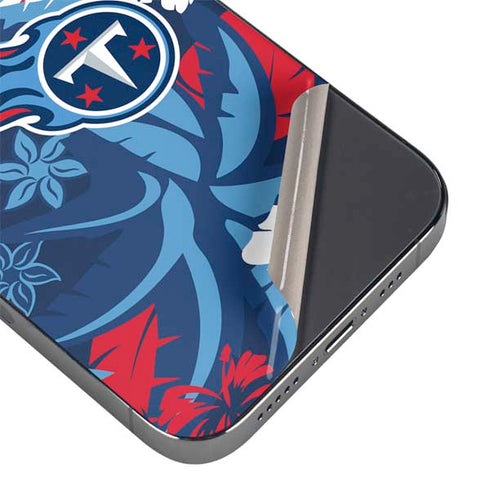 NFL Tennessee Titans Tropical Print iPhone 14 Pro Max Skin