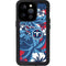 NFL Tennessee Titans Tropical Print iPhone 14 Pro Waterproof Case