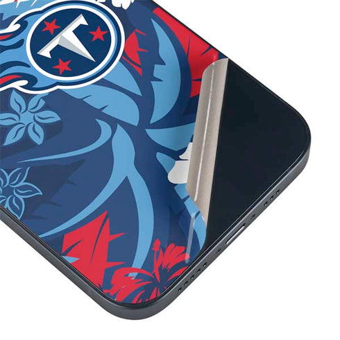 NFL Tennessee Titans Tropical Print iPhone 14 Skin