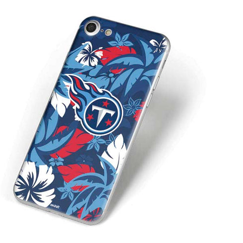 NFL Tennessee Titans Tropical Print iPhone 7 Skin