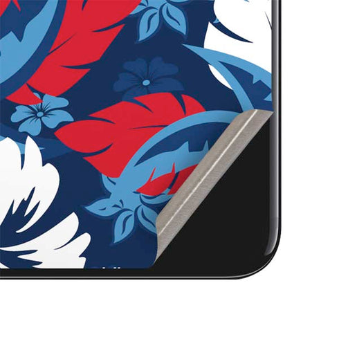 NFL Tennessee Titans Tropical Print iPhone SE (2nd & 3rd Gen) Skin