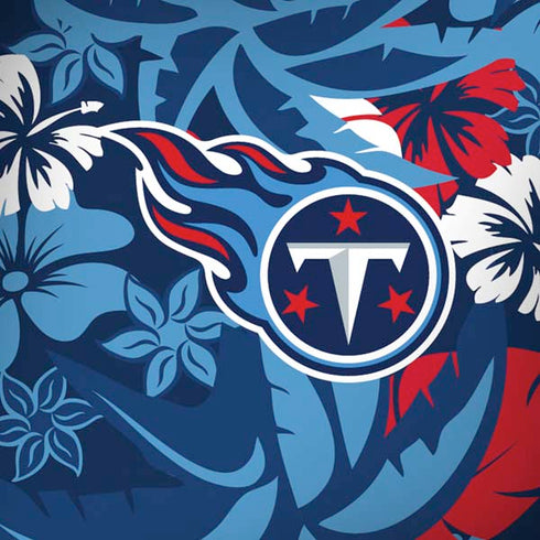 NFL Tennessee Titans Tropical Print iPhone X Skin