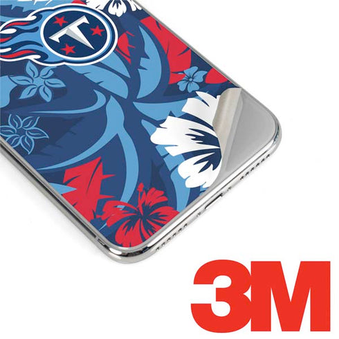 NFL Tennessee Titans Tropical Print iPhone XR Skin