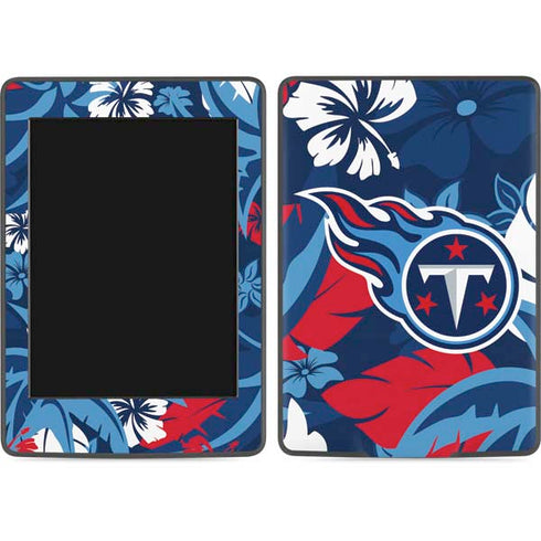 NFL Tennessee Titans Tropical Print Amazon Kindle Skin