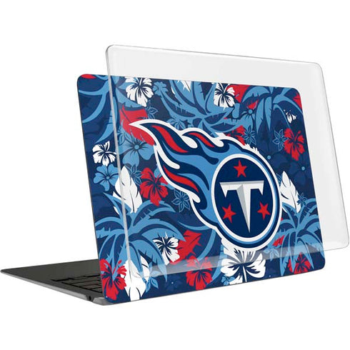 NFL Tennessee Titans Tropical Print MacBook Air 15in (2023-2025) Case plus Skin