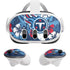 NFL Tennessee Titans Tropical Print Meta Quest 3 Skin