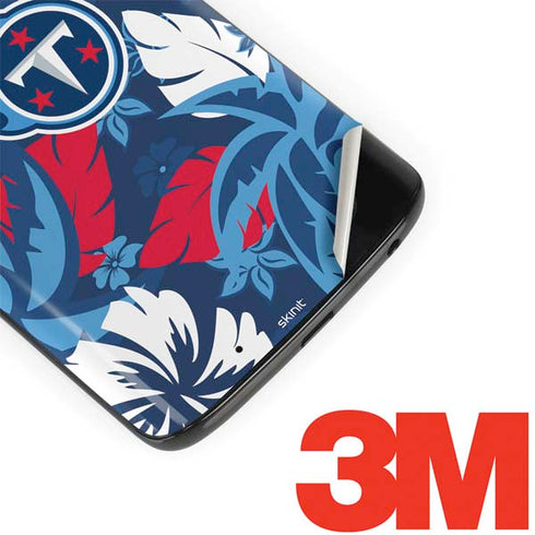 NFL Tennessee Titans Tropical Print Moto G6 Skin