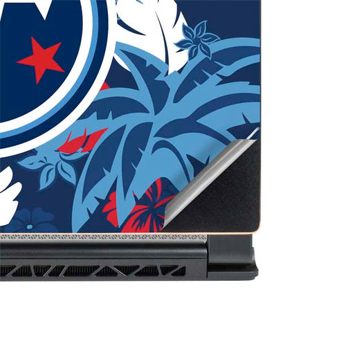 NFL Tennessee Titans Tropical Print MSI GS65 Stealth Laptop Skin