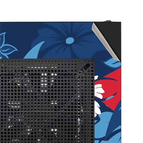 NFL Tennessee Titans Tropical Print NZXT H510 Compact ATX Mid-Tower Case Skin