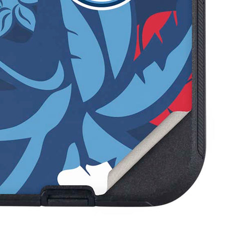 NFL Tennessee Titans Tropical Print Otterbox Defender iPhone Skin