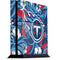 NFL Tennessee Titans Tropical Print PS4 Console Skin