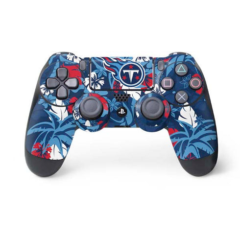 NFL Tennessee Titans Tropical Print PS4 Controller Skin