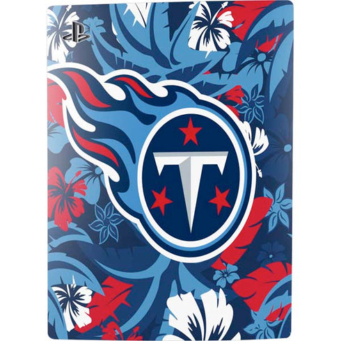 NFL Tennessee Titans Tropical Print PS5 Digital Edition Bundle Skin