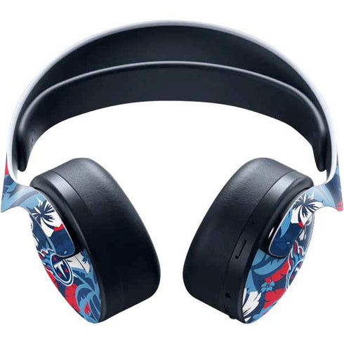 NFL Tennessee Titans Tropical Print PULSE 3D Wireless Headset for PS5 Skin