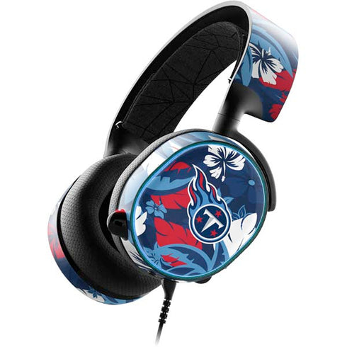 NFL Tennessee Titans Tropical Print SteelSeries Arctis 3 Skin