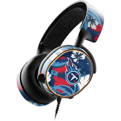 NFL Tennessee Titans Tropical Print SteelSeries Arctis 5 Skin