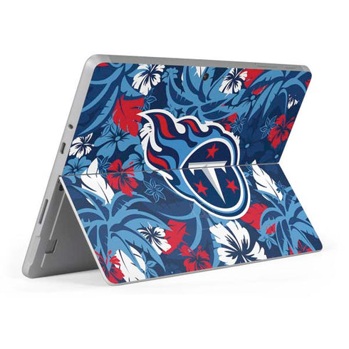 NFL Tennessee Titans Tropical Print Surface Go Skin