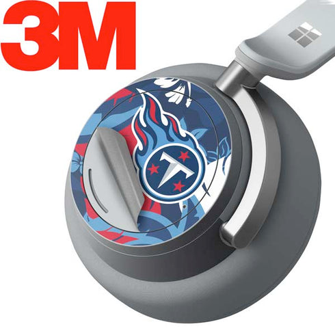 NFL Tennessee Titans Tropical Print Surface Headphones Skin
