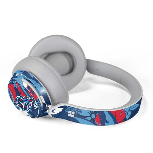 NFL Tennessee Titans Tropical Print Surface Headphones Skin