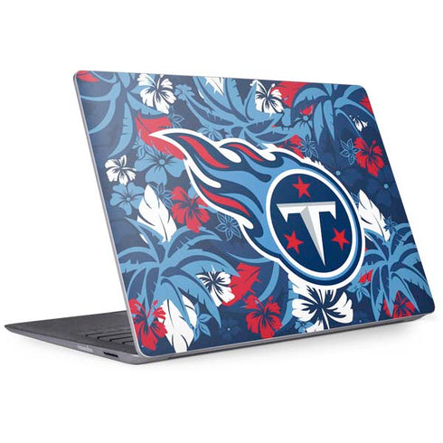NFL Tennessee Titans Tropical Print Surface Laptop 2 Skin