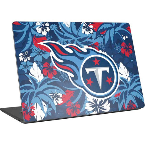 NFL Tennessee Titans Tropical Print Surface Laptop 4 15in Skin