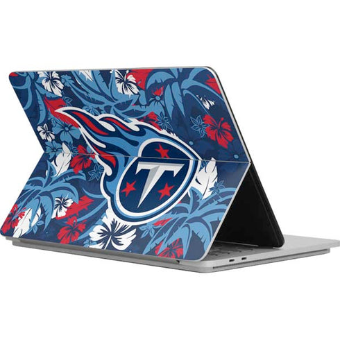 NFL Tennessee Titans Tropical Print Surface Laptop Studio Skin