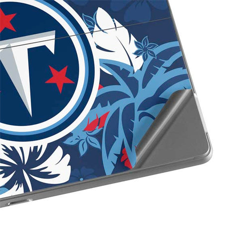 NFL Tennessee Titans Tropical Print Surface Pro 8 Skin