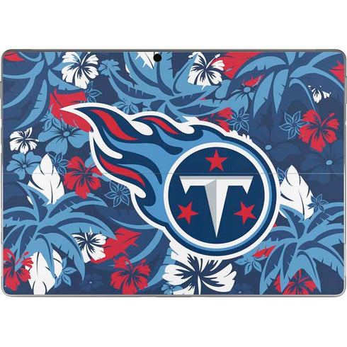 NFL Tennessee Titans Tropical Print Surface Pro 8 Skin