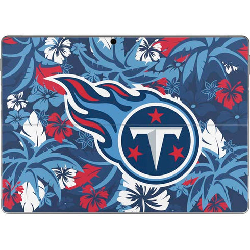 NFL Tennessee Titans Tropical Print Surface Pro 9 Skin