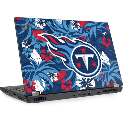 NFL Tennessee Titans Tropical Print Lenovo ThinkPad Skin