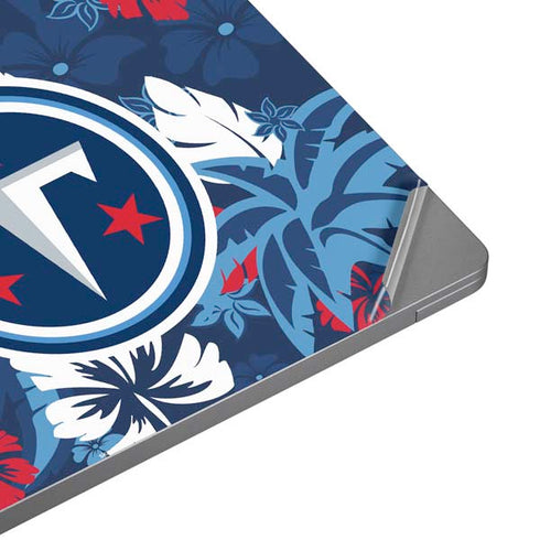 NFL Tennessee Titans Tropical Print Universal Laptop 13in (10.6 x 7.6in) Skin