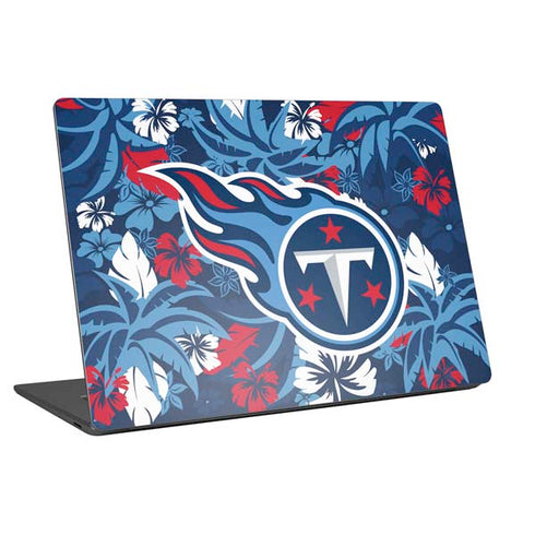 NFL Tennessee Titans Tropical Print Universal Laptop 14in (11.4 x 8.2in) Skin