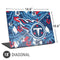NFL Tennessee Titans Tropical Print Universal Laptop 18in (14.6 x 10.6in) Skin