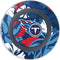 NFL Tennessee Titans Tropical Print Wireless Charger Skin