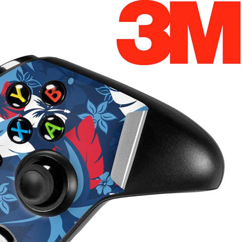 NFL Tennessee Titans Tropical Print Xbox One X Controller Skin