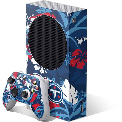 NFL Tennessee Titans Tropical Print Xbox Series S Skins