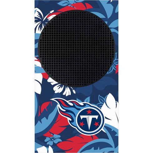 NFL Tennessee Titans Tropical Print Xbox Series S Console Skin