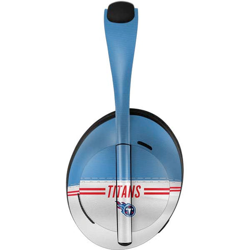 NFL Tennessee Titans White Striped Bose Noise Cancelling Headphones 700 Skin