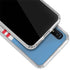 NFL Tennessee Titans White Striped Galaxy A10e Clear Case