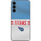 NFL Tennessee Titans White Striped Galaxy A14 5G Skin