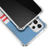 NFL Tennessee Titans White Striped Galaxy A53 5G Clear Case