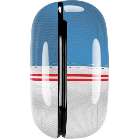 NFL Tennessee Titans White Striped Galaxy Buds Pro Skin