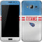 NFL Tennessee Titans White Striped Galaxy J3 Skin