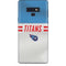 NFL Tennessee Titans White Striped Galaxy Note 9 Skin