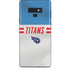 NFL Tennessee Titans White Striped Galaxy Note 9 Skin