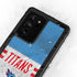 NFL Tennessee Titans White Striped Galaxy Note20 Ultra 5G Waterproof Case