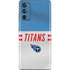 NFL Tennessee Titans White Striped Galaxy S20 Fan Edition Skin